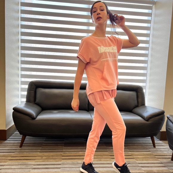 Two pieces rose set NWT - Picture 2 of 2